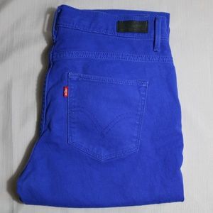 Levi's 632 Sz 29 Women's Blue High Rise Skinny